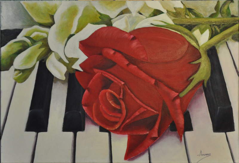 oleo-rosa-en-piano